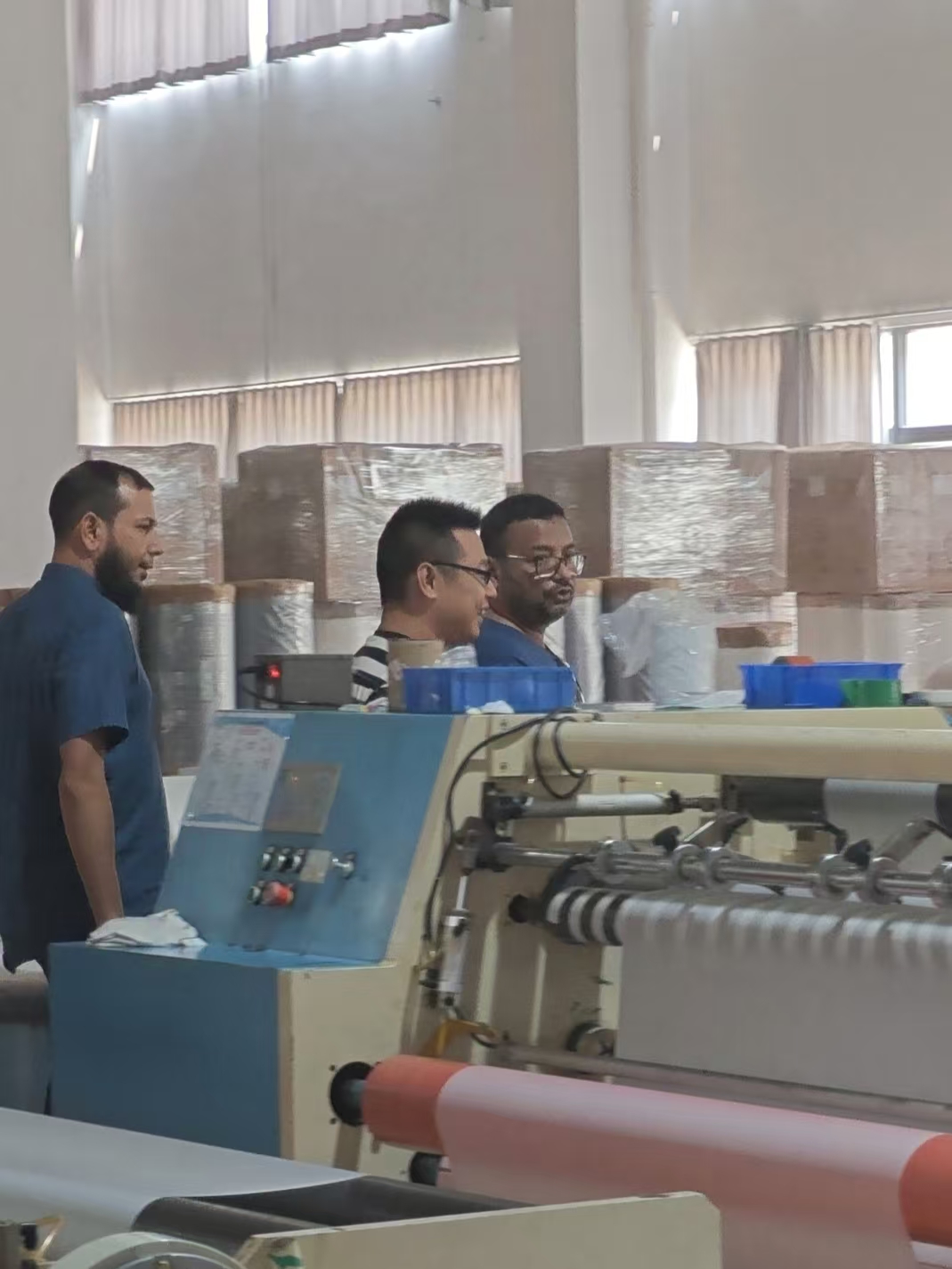 Mexicaanse klanten komen naar onze fabriek voor inspectie en samenwerking